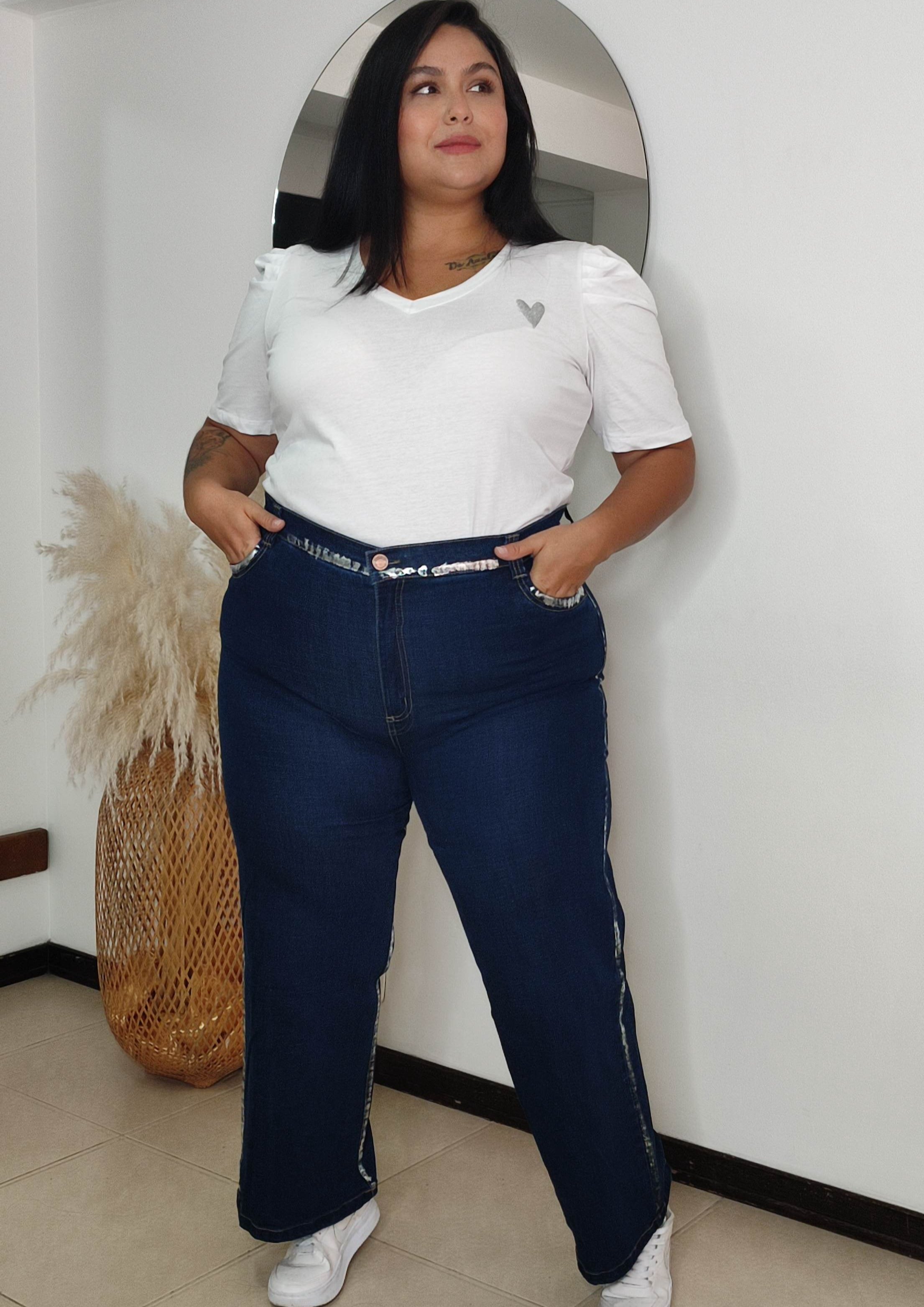 Jeans colombianos tallas online grandes